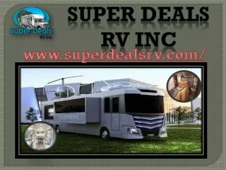 Find the best quality RVs with the best RV dealers!