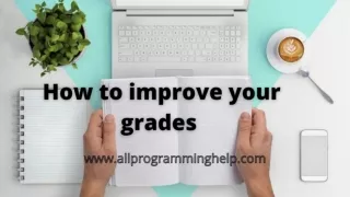 How to Improve Your Grades