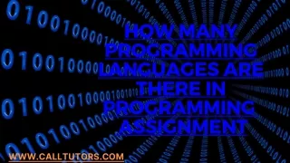 how many programming languages are there