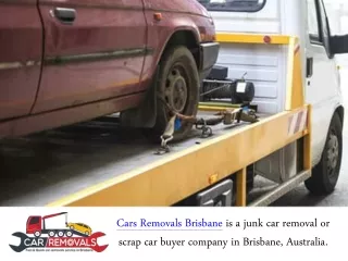 Get Brisbane Best Car Removals Service - Call Us
