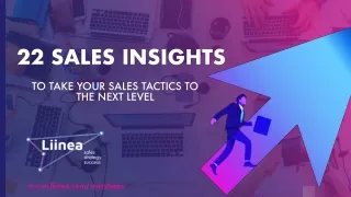 22 Sales Insights to take your sales tactics to the next level
