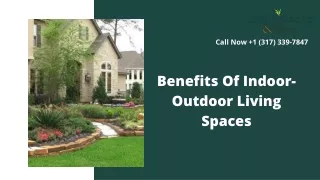 Benefits Of Indoor-Outdoor Living Spaces