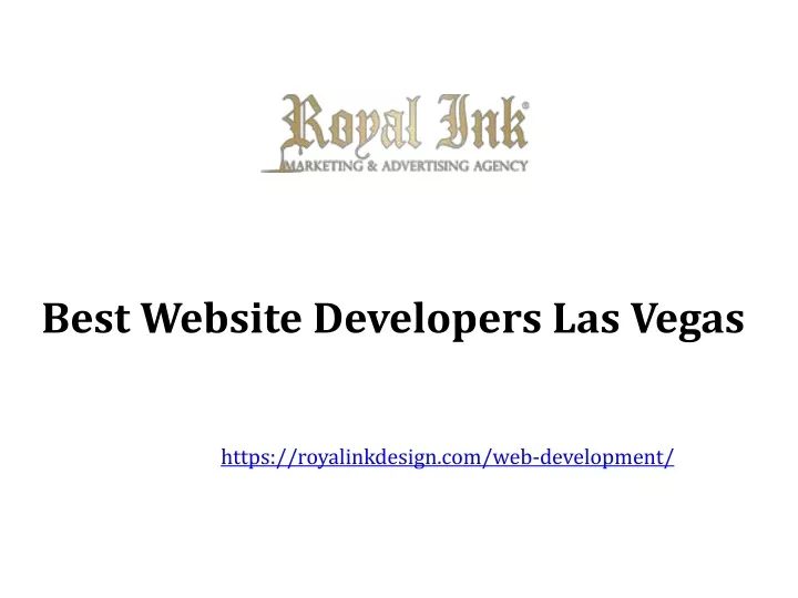 best website developers las vegas