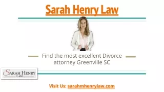 Family Lawyer in Greenville SC