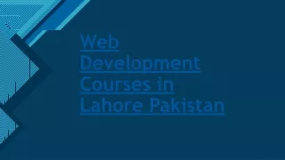 Web Development Courses in Lahore | Web Development in Pakistan | Learn Web Designing in Urdu | ITHeight
