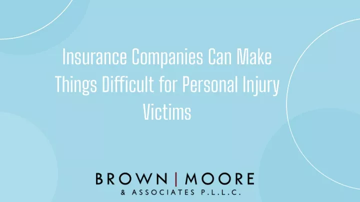 insurance companies can make things difficult