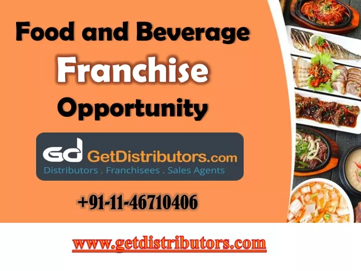 food and beverage franchise opportunity