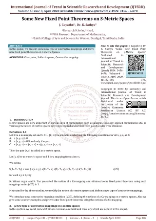 international journal of trend in scientific