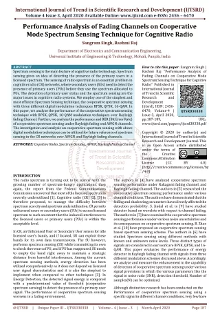 international journal of trend in scientific