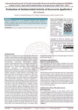 international journal of trend in scientific