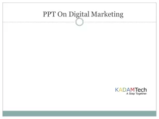 ppt on digital marketing