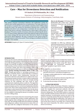 international journal of trend in scientific