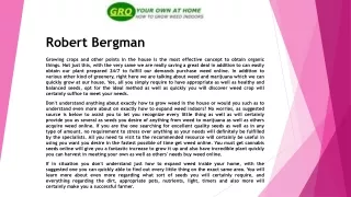 robert bergman