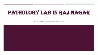 pathology lab in raj nagar