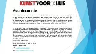 Muurdecoratie