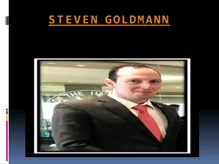 Steven Goldmann