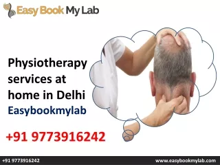 Physiotherapy Services At Home | No Wating time Instant Appointment