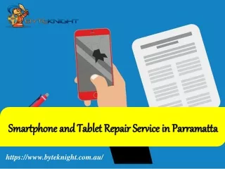 Smartphone and Tablet Repair Service in Parramatta