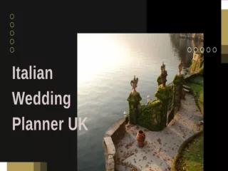 Italian Wedding Planner UK
