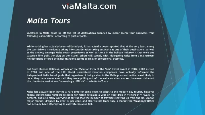 malta tours