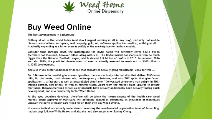 buy weed online