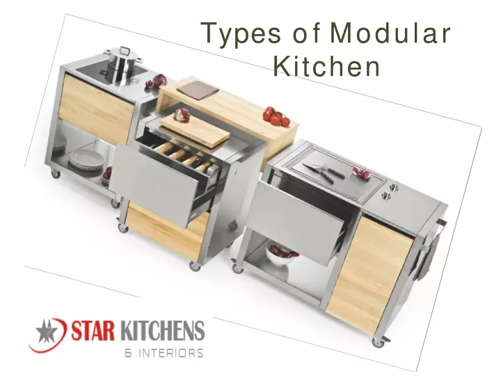 types of modular kitchen
