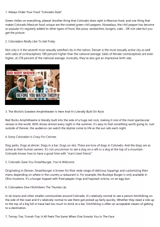 28 Points You Need To Know Before You Transfer To Colorado|Moving to Colorado list|What is the cost of relocating to Col
