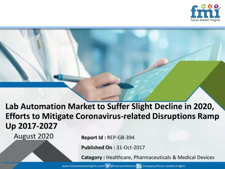 lab automation market to suffer slight decline