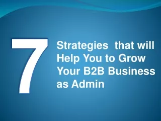 Want to Boost Your B2B CSC Business?