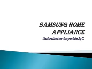 Samsung Refrigerator Service Center in Hyderabad