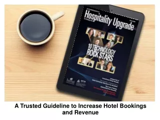 A Trusted Guideline to Increase Hotel Bookings and Revenue