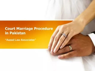 Court Marriage Procedure in Pakistan - Do Marriage With Your Lover