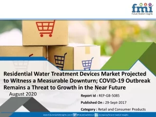 residential water treatment devices market