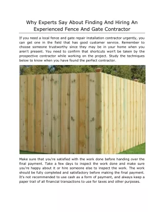 Fence Builders of Dallas