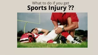 Know how to treat emergency Sports Injury in London