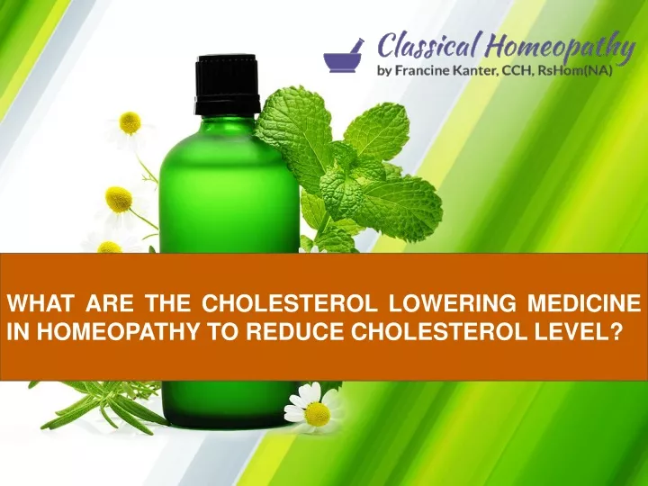 what are the cholesterol lowering medicine