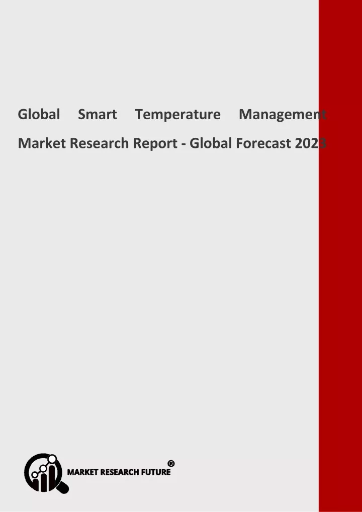 global smart temperature management market