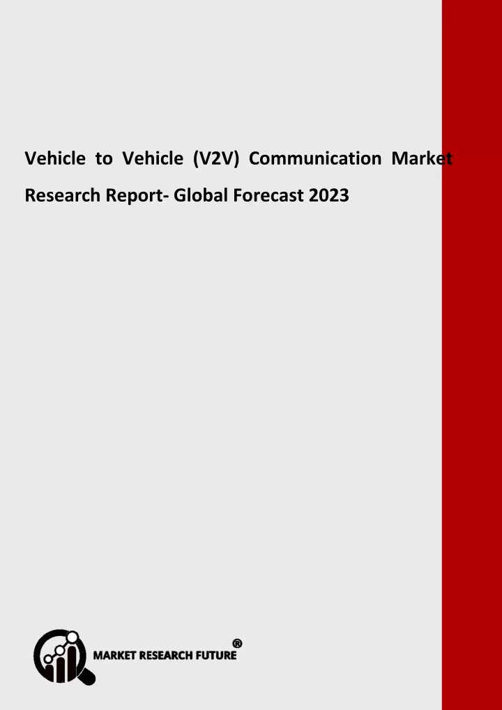 vehicle to vehicle v2v communication market