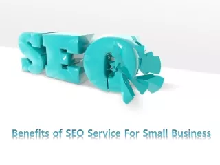 benefits of seo service for small business
