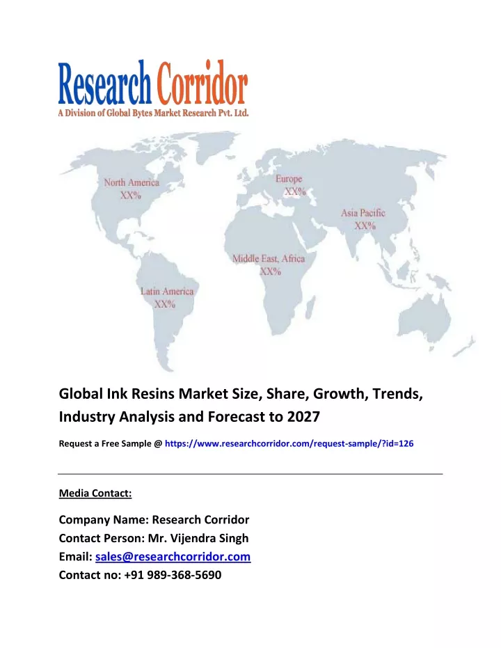 global ink resins market size share growth trends