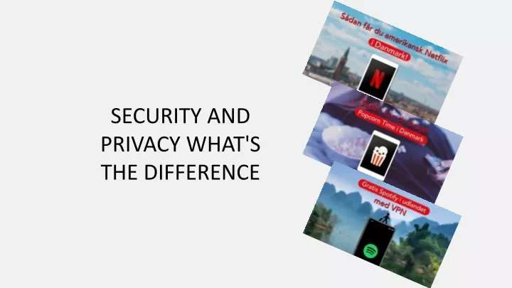 security and privacy what s the difference