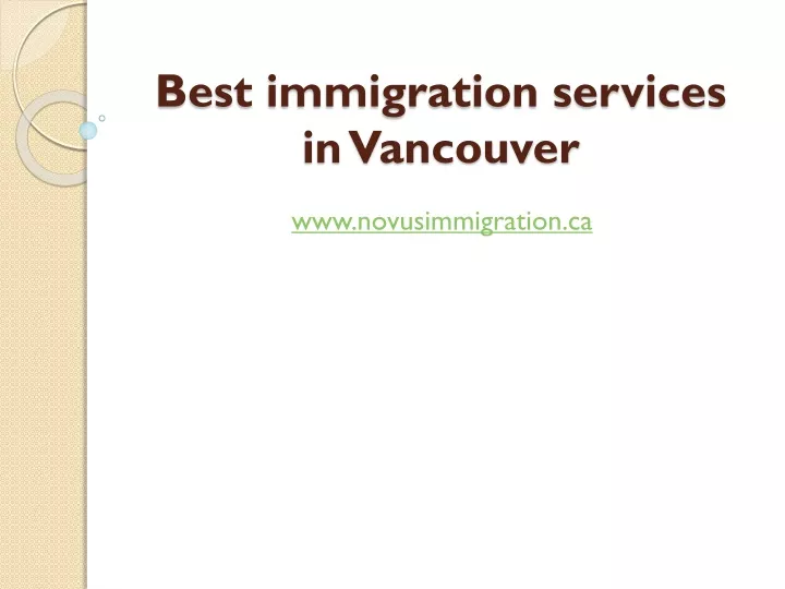 best immigration services in vancouver