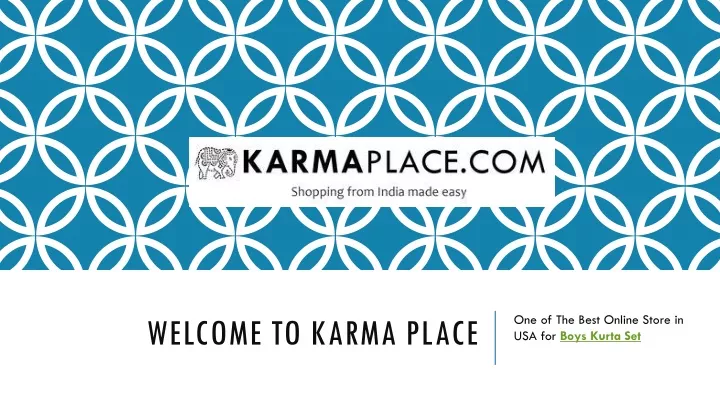 welcome to karma place
