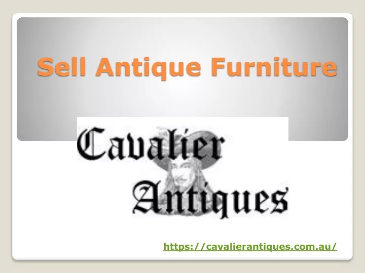 sell antique furniture