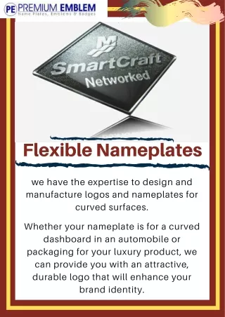 flexible nameplates
