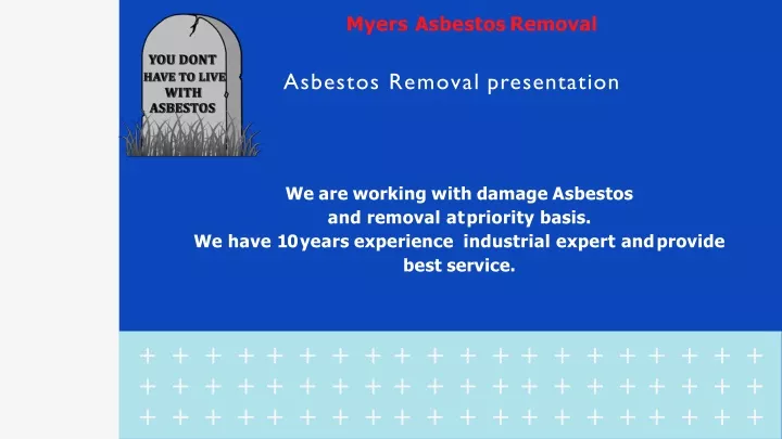 myers asbestos removal