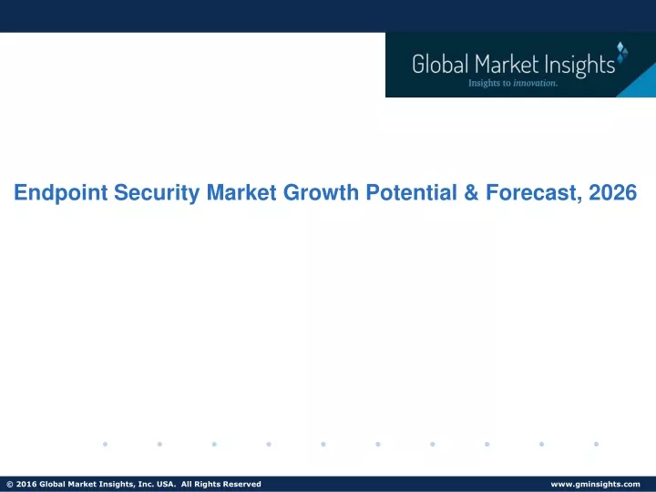 endpoint security market growth potential