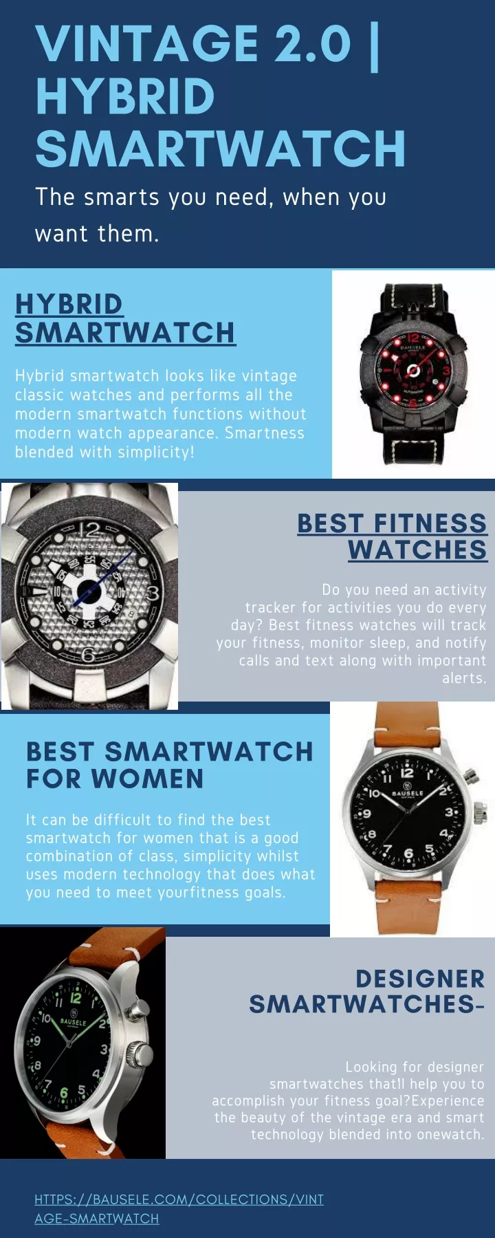 vintage 2 0 hybrid smartwatch the smarts you need