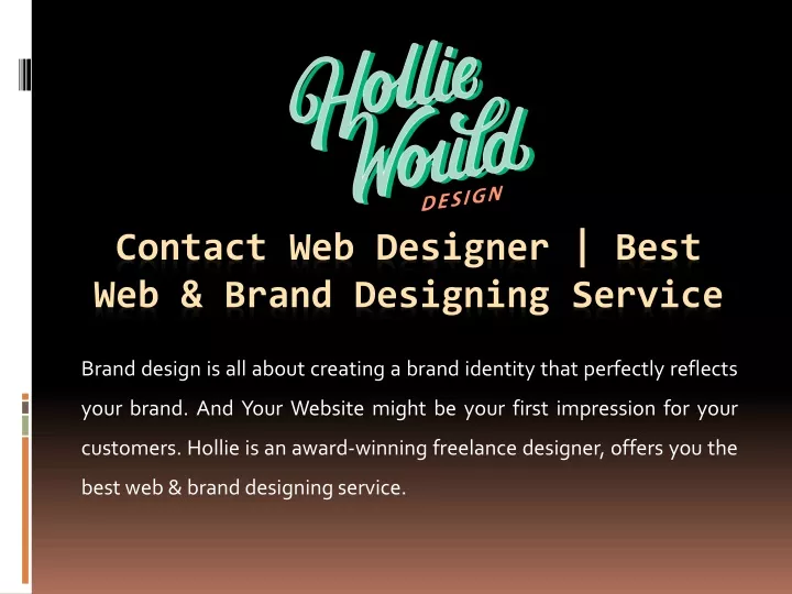 contact web designer best web brand designing service