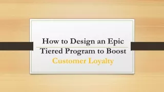 How to Design a Tiered Customer Loyalty Program | CheerMe